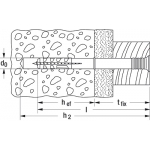 Дюбел пирони FISCHER 6